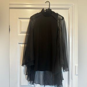 UNIF cape mini dress